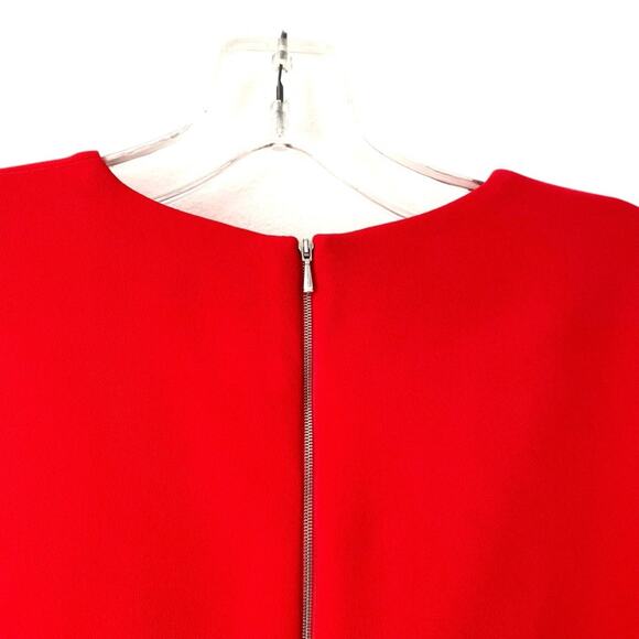 Tibi Triacetate Red Shift Dress NWOTS size 0 - Picture 8 of 9